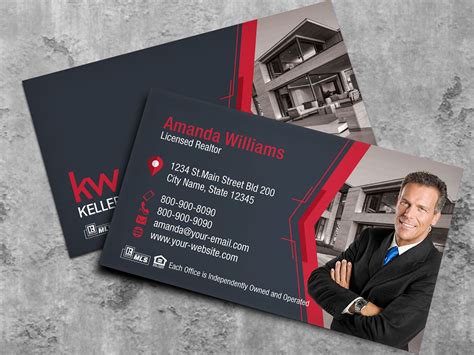 real estate business cards examples